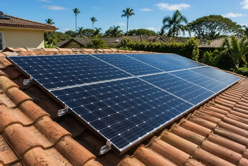 Installation de panneaux solaires à Cadix
